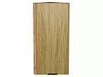 Шкаф верхний торцевой Евро Дуб песочный/Дуб Вотан 920*300*304