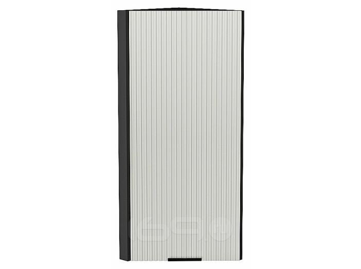 Шкаф верхний торцевой Евро Лайн Агат / Graphite 920*300*304