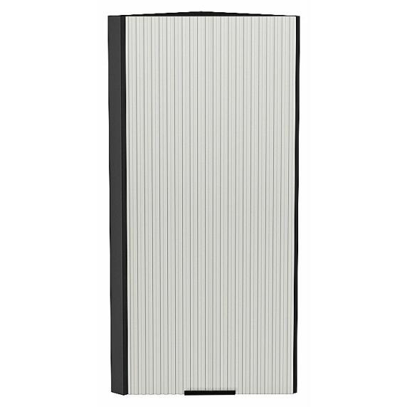 Шкаф верхний торцевой Евро Лайн Агат / Graphite 920*300*304
