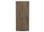Шкаф верхний торцевой Флэт Brown Casella Oak 2S/Белый 920*300*306