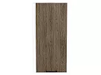 Шкаф верхний торцевой Флэт Brown Casella Oak 2S/Белый 920*300*306