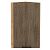 Шкаф верхний торцевой Флэт Brown Casella Oak 2S/Дуб Вотан 716*300*306