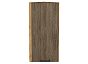 Шкаф верхний торцевой Флэт Brown Casella Oak 2S/Дуб Вотан 920*300*306