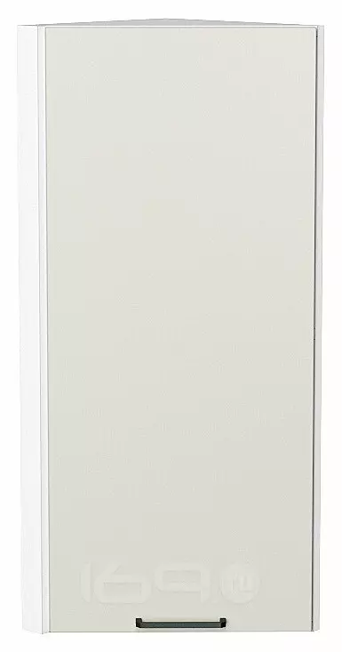 Шкаф верхний торцевой Флэт Cashmere In 2S/Белый 920*300*306