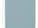 Шкаф верхний торцевой Флэт Grey-green In 2S/Белый 920*300*306