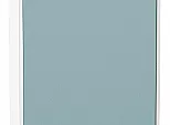 Шкаф верхний торцевой Флэт Grey-green In 2S/Белый 716*300*306