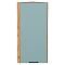 Шкаф верхний торцевой Флэт Grey-green In 2S/Дуб Вотан 920*300*306 Шкаф верхний торцевой Флэт Grey-green In 2S/Дуб Вотан 920*300*306
