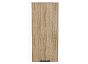 Шкаф верхний торцевой Флэт Natural Casella Oak 2S/Белый 920*300*306