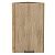 Шкаф верхний торцевой Флэт Natural Casella Oak 2S/Дуб Вотан 716*300*306