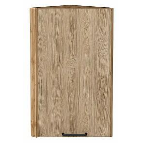 Шкаф верхний торцевой Флэт Natural Casella Oak 2S/Дуб Вотан 716*300*306