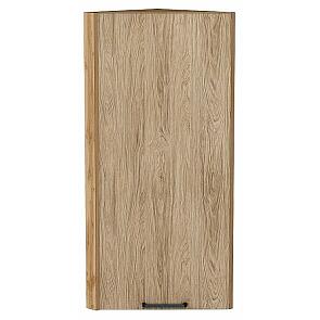 Шкаф верхний торцевой Флэт Natural Casella Oak 2S/Дуб Вотан 920*300*306