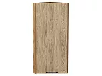 Шкаф верхний торцевой Флэт Natural Casella Oak 2S/Дуб Вотан 920*300*306