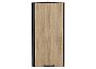 Шкаф верхний торцевой Флэт Natural Casella Oak 2S/Graphite 920*300*306