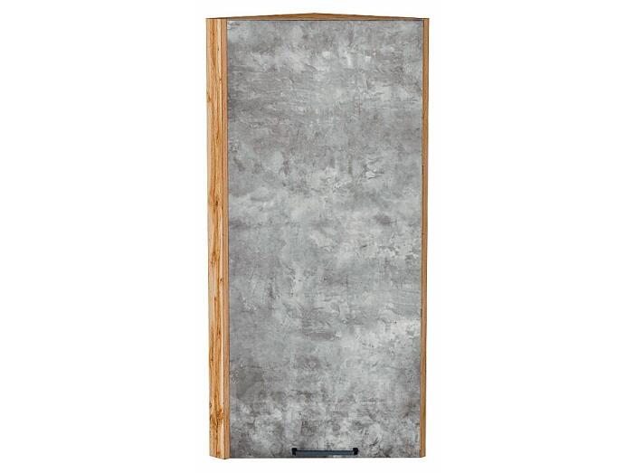 Шкаф верхний торцевой Флэт Temple Stone 2S/Дуб Вотан 920*300*306