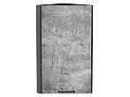 Шкаф верхний торцевой Флэт Temple Stone 2S/Graphite 716*300*306