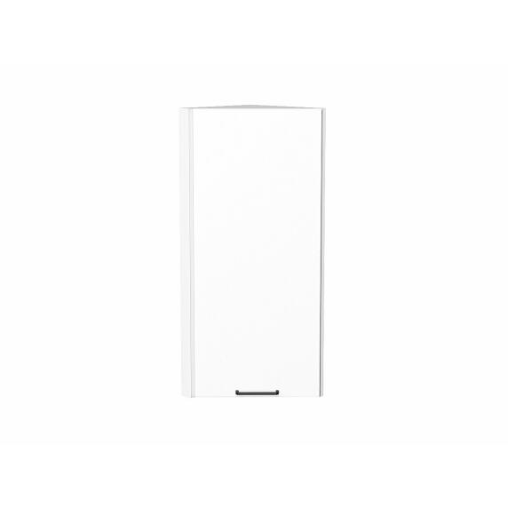 Шкаф верхний торцевой Флэт White In 2S/Белый 920*300*306