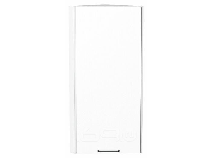 Шкаф верхний торцевой Флэт White In 2S/Белый 920*300*306