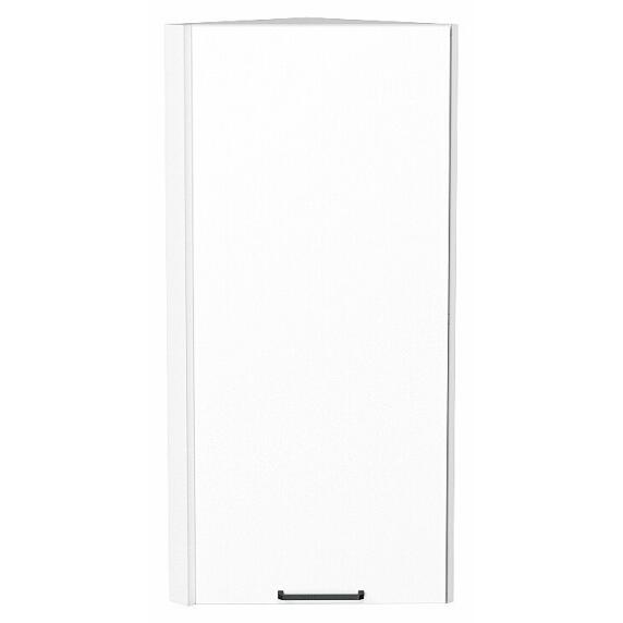 Шкаф верхний торцевой Флэт White In 2S/Белый 920*300*306