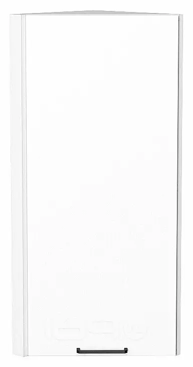Шкаф верхний торцевой Флэт White In 2S/Белый 920*300*306