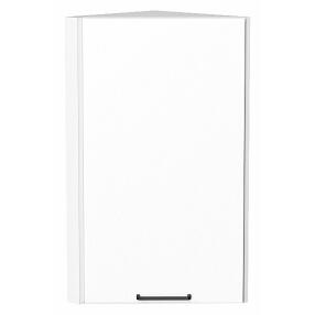 Шкаф верхний торцевой Флэт White In 2S/Белый 716*300*306