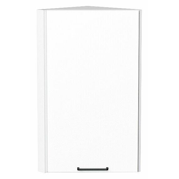 Шкаф верхний торцевой Флэт White In 2S/Белый 716*300*306