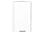 Шкаф верхний торцевой Флэт White In 2S/Белый 716*300*306