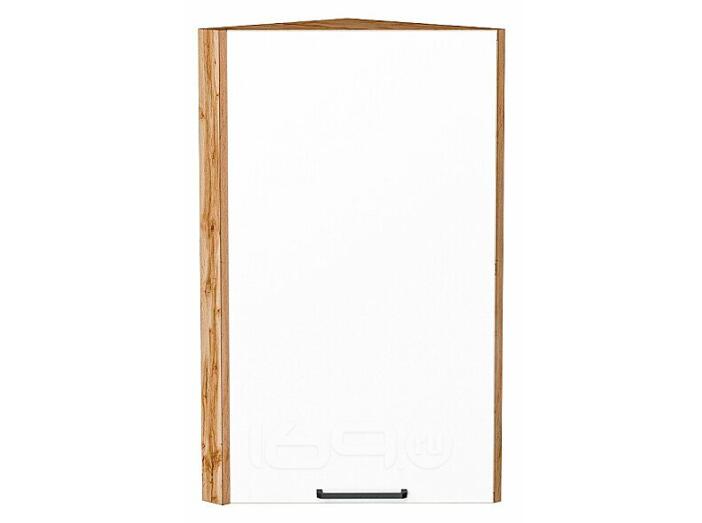 Шкаф верхний торцевой Флэт White In 2S/Дуб Вотан 716*300*306