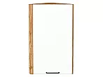 Шкаф верхний торцевой Флэт White In 2S/Дуб Вотан 716*300*306
