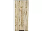 Шкаф верхний торцевой Флэт Wotan Oak 2S/Белый 920*300*306