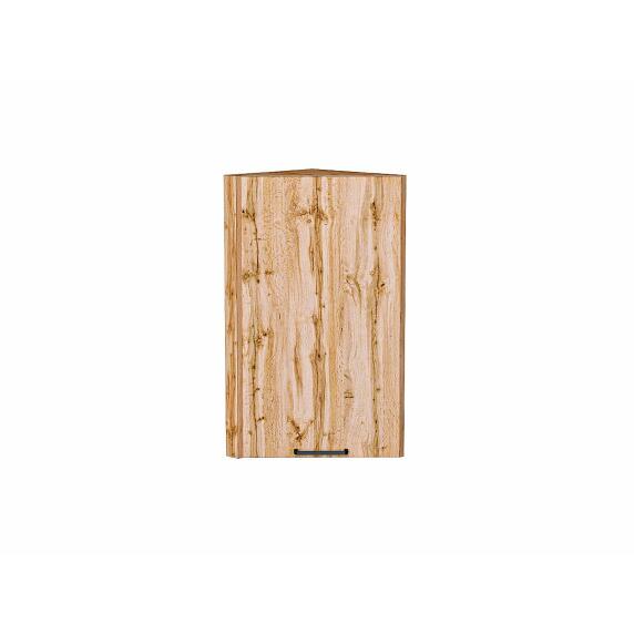 Шкаф верхний торцевой Флэт Wotan Oak 2S/Дуб Вотан 716*300*306