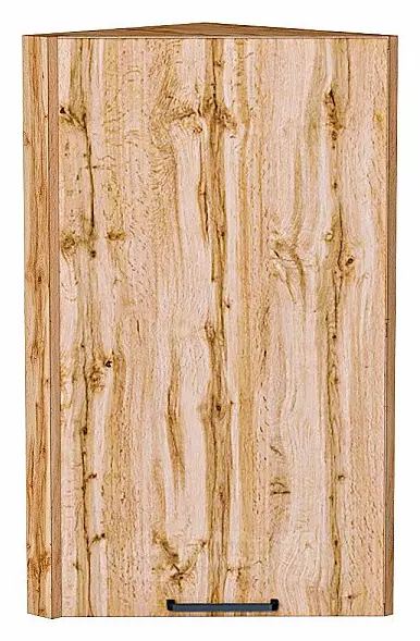 Шкаф верхний торцевой Флэт Wotan Oak 2S/Дуб Вотан 716*300*306