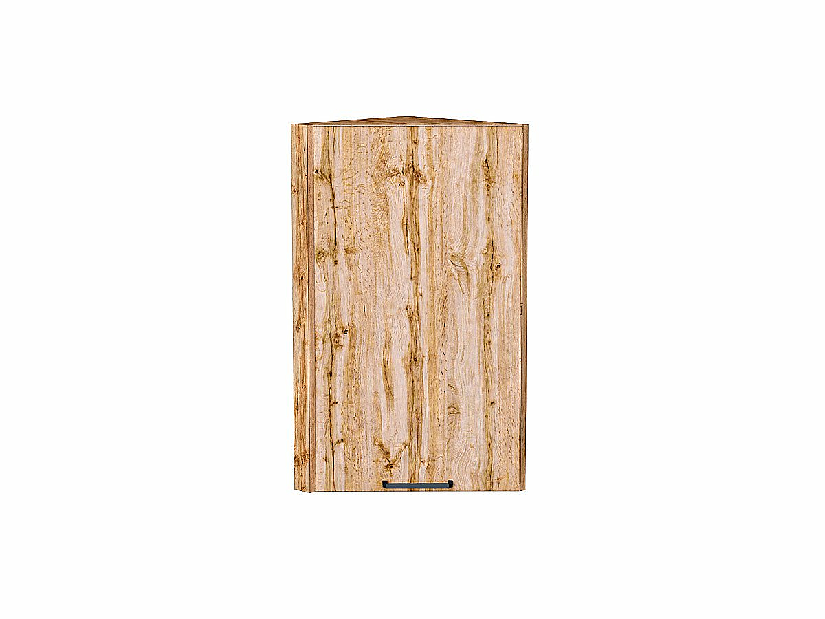 Шкаф верхний торцевой Флэт Wotan Oak 2S Дуб Вотан 716*300*306