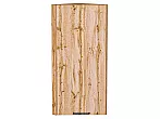 Шкаф верхний торцевой Флэт Wotan Oak 2S/Дуб Вотан 920*300*306
