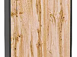 Шкаф верхний торцевой Флэт Wotan Oak 2S/Graphite 920*300*306