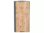 Шкаф верхний торцевой Флэт Wotan Oak 2S/Graphite 920*300*306