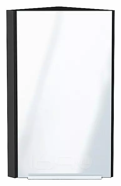 Шкаф верхний торцевой Фьюжн Angel Graphite 716*300*306
