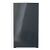 Шкаф верхний торцевой Фьюжн Anthracite Белый 716*300*306