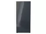 Шкаф верхний торцевой Фьюжн Anthracite Белый 920*300*306