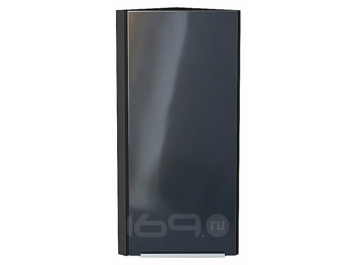 Шкаф верхний торцевой Фьюжн Anthracite Graphite 920*300*306