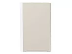 Шкаф верхний торцевой Фьюжн Cream Silk/Белый 716*300*306