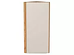 Шкаф верхний торцевой Фьюжн Cream Silk/Дуб Вотан 920*300*306