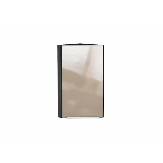 Шкаф верхний торцевой Фьюжн Gallant Graphite 716*300*306