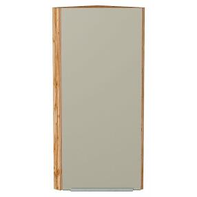 Шкаф верхний торцевой Фьюжн Silky Grey Дуб Вотан 920*300*306