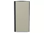 Шкаф верхний торцевой Фьюжн Silky Grey Graphite 920*300*306