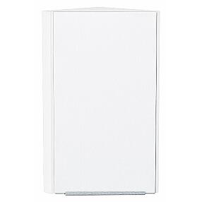 Шкаф верхний торцевой Фьюжн Silky White Белый 716*300*306