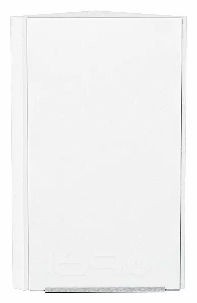 Шкаф верхний торцевой Фьюжн Silky White Белый 716*300*306