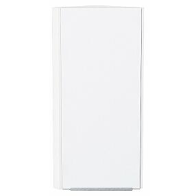 Шкаф верхний торцевой Фьюжн Silky White Белый 920*300*306