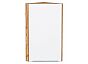Шкаф верхний торцевой Фьюжн Silky White Дуб Вотан 716*300*306