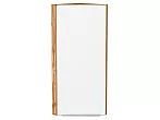 Шкаф верхний торцевой Фьюжн Silky White Дуб Вотан 920*300*306