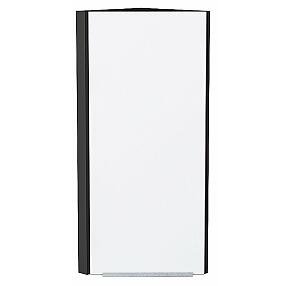 Шкаф верхний торцевой Фьюжн Silky White Graphite 920*300*306